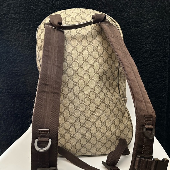 Gucci Interlocking G Backpack GG Coated Canvas Medium - Picture 5 of 16